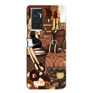 Чехол Стиль Louis Vuitton на Vivo V23e (Мода Луи Виттон)