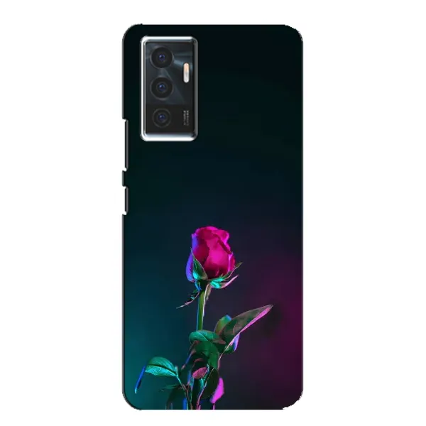 Чехол с рисунком «Ночная роза» для Vivo V23e