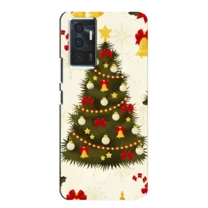 Чехол Новогодняя Елка на Vivo V23e (Новогодний принт)