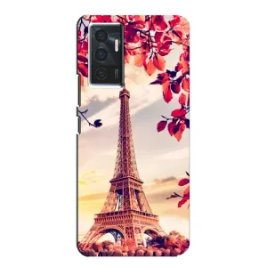 Чехол с Эйфелевой башней на Vivo V23e (Paris photo)