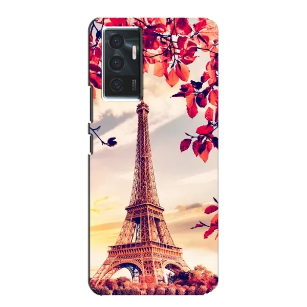 Чехол с рисунком «Paris photo» для Vivo V23e Чехол с рисунком «Paris photo» для Vivo V23e