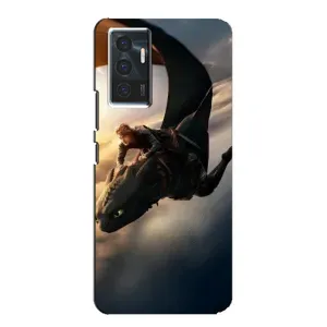Чехол дракон Беззубик для Vivo V23e (Полет Беззубика)
