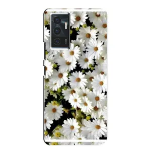 Чехол с ромашками на Vivo V23e (Рамка в ромашках)