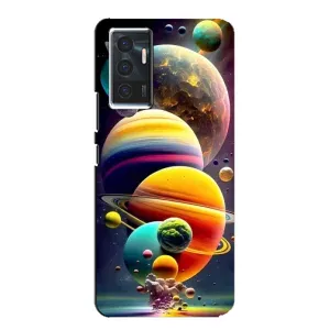 Чохол (ТПУ) з планетами на Vivo V23e (Сонячна система)