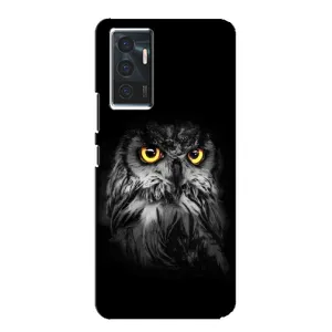 Чехлы с принтом СОВЫ для Vivo V23e (Сова на чёрном)