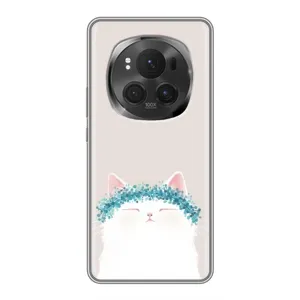Чехол на тематику: Коты для Vivo X200 PRO (Белый котик)