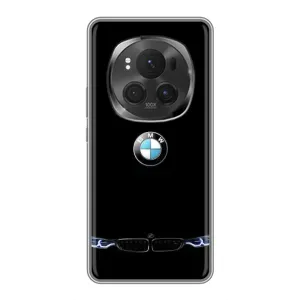 Силиконовый бампер с картинкой машины на ViVO X200 PRO (Черный BMW)