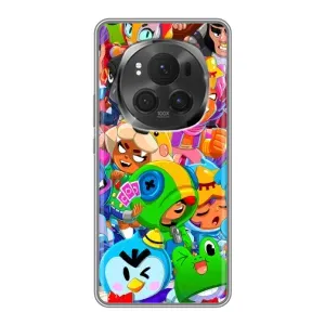 Силиконовый Чехол на ViVO X200 PRO с картинкой Brawl Stars (Brawl-Stars)