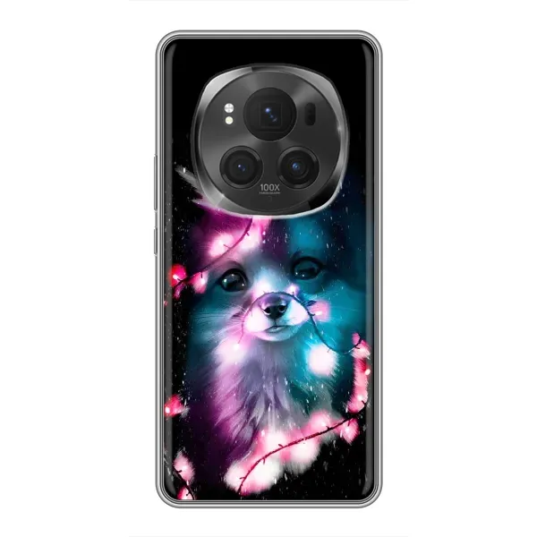 Чехол с рисунком «Черная Лиса» для Vivo X200 PRO Чехол с рисунком «Черная Лиса» для Vivo X200 PRO