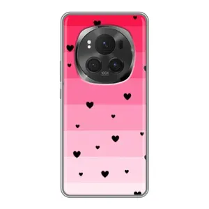 Чехлы с тематикой "Маленькие Сердечки" на ViVO X200 PRO (Чорные сердечки)