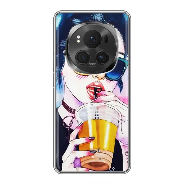 Чехол с рисунком «Девушка с коктейлем» для Vivo X200 PRO Чехол с рисунком «Девушка с коктейлем» для Vivo X200 PRO