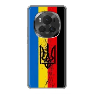 Чехлы УПА (Красно-Чёрный) на ViVO X200 PRO (Флаг УПА)