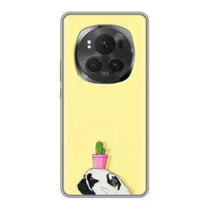 Бампер для ViVO X200 PRO з картинкою "Песики" (Кактус на голові)