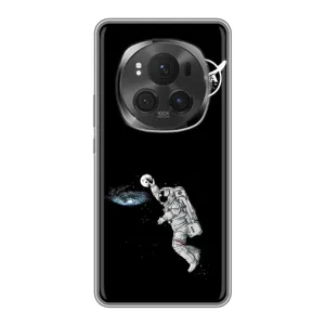 Силіконовый бампер з принтом "Наса" на ViVO X200 PRO (Космонавт баскетболіст)