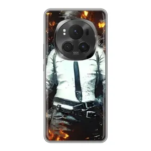 Силиконовый чехол с картинкой "Герой Pubg" на ViVO X200 PRO (Man Пубг)