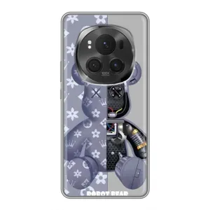 Силіконовий чохол для ViVO X200 PRO (Ведмідь Louis Vuitton)