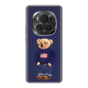 Чехлы Мишка Тедди для ВиВо Х200 ПРО (Мишка USA)