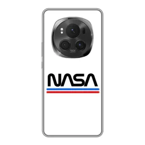 Силіконовый бампер з принтом "Наса" на ViVO X200 PRO (NASA на білому тлі)