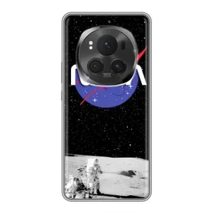 Силіконовый бампер з принтом "Наса" на ViVO X200 PRO (Nasa на місяці)