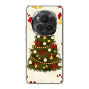 Чехол Новогодняя Елка на ViVO X200 PRO (Новогодний принт)