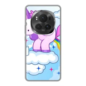 Чехол Unicorn на ViVO X200 PRO (Радуга единорожка)