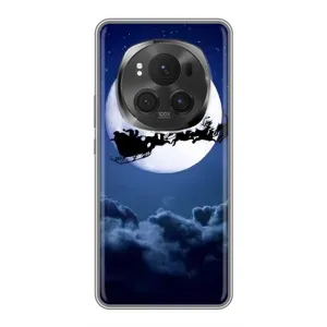 Чехол Санта Клаус для ViVO X200 PRO (Санта - луна)
