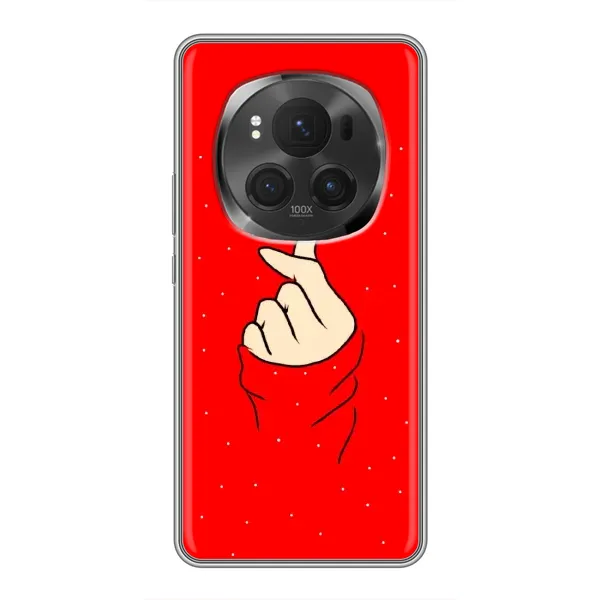 Чехол с рисунком «Сердце на красном» для Vivo X200 PRO Чехол с рисунком «Сердце на красном» для Vivo X200 PRO