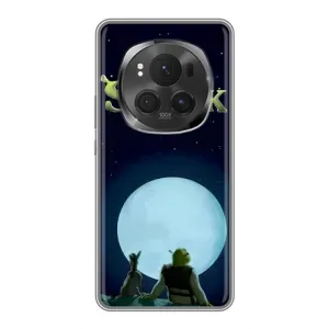 Друкований чохол з принтом Шрек для ViVO X200 PRO (Шрек на місяці)