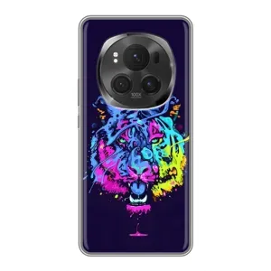 Силиконовый бампер с картинкой животных для ViVO X200 PRO (Тигр-Арт)