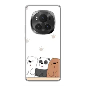 Чехлы с изображением разных животных для ViVO X200 PRO (Удивленные медвеженки)