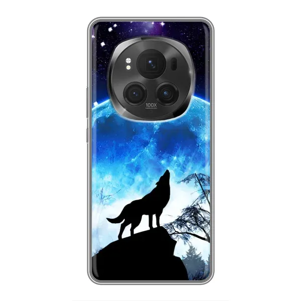 Чехол с рисунком «Воет на луну» для Vivo X200 PRO Чехол с рисунком «Воет на луну» для Vivo X200 PRO