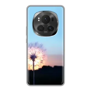 Силіконовий Чохол з кульбабками на ViVO X200 PRO (Захід з кульбабкою)