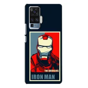 Чехол Супергерой Железный человек на Vivo X50 Pro (Art Iron man)