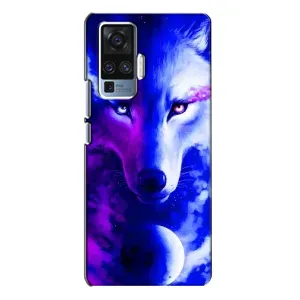 Чехол с Волком на Vivo X50 Pro (Арт-Волк)