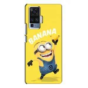 Мультяшный принт на Чехол для Виво Х50 Про (Banana)