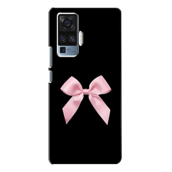 Чехол с рисунком «Бант на черном» для Vivo X50 Pro Чехол с рисунком «Бант на черном» для Vivo X50 Pro