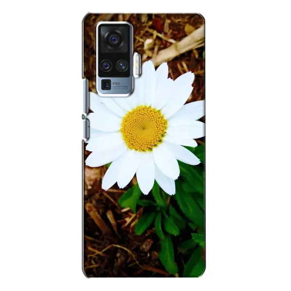 Чехол с рисунком «Белая ромашка» для Vivo X50 Pro Чехол с рисунком «Белая ромашка» для Vivo X50 Pro
