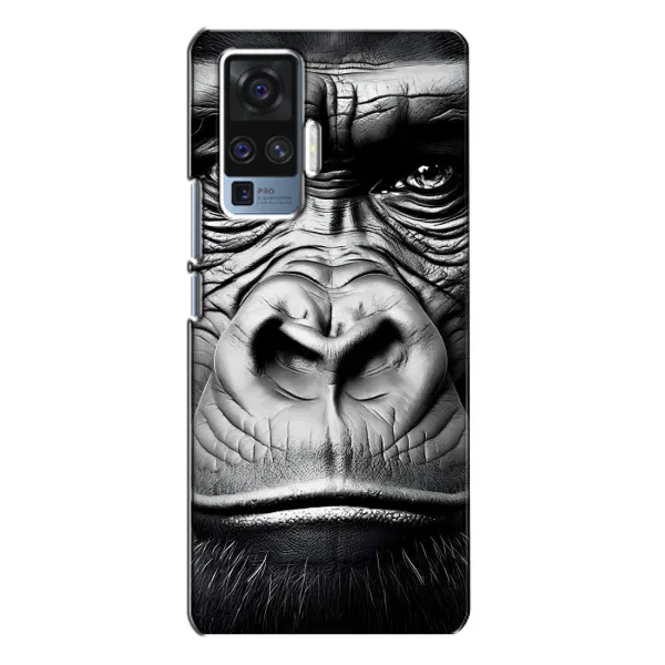 Чехол с рисунком «Черная обезьяна» для Vivo X50 Pro Чехол с рисунком «Черная обезьяна» для Vivo X50 Pro