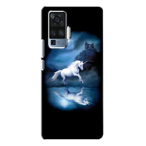 Чехол с рисунком «Единорог» для Vivo X50 Pro Чехол с рисунком «Единорог» для Vivo X50 Pro