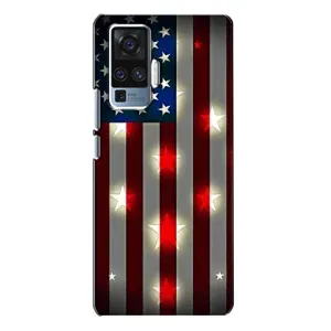 Чохол Прапор USA для Vivo X50 Pro (Прапор США 2)