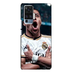 Чехол (TPU) с Футболистом на Vivo X50 Pro (Гол Мбаппе)