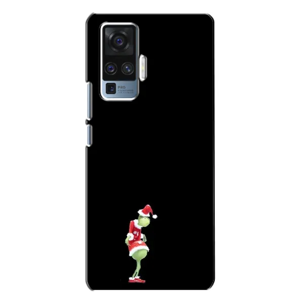 Чехол с рисунком «Гринч на чорном» для Vivo X50 Pro Чехол с рисунком «Гринч на чорном» для Vivo X50 Pro