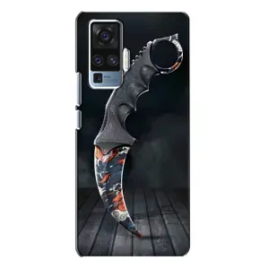 Чехол КИБЕРСПОРТ для Vivo X50 Pro (Кинжал КС ГО)