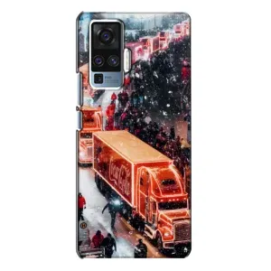 Чехлы на Новый Год Vivo X50 Pro (Кока Кола)