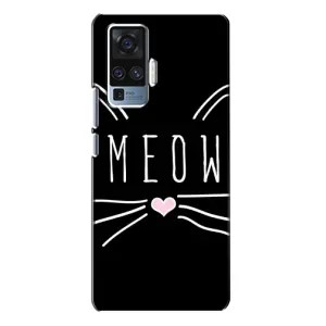 Бампер с изображением Котиков для Виво Х50 Про (КОТИК MEOW)
