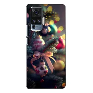 Чехлы на Новый Год Vivo X50 Pro (Красивая елочка)