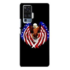 Чохол Прапор USA для Vivo X50 Pro (Крила США)
