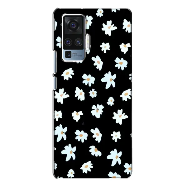 Чехол с рисунком «Маленькие ромашки» для Vivo X50 Pro Чехол с рисунком «Маленькие ромашки» для Vivo X50 Pro