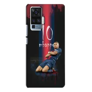 Чехол (TPU) с Футболистом на Vivo X50 Pro (MBAPPE 10)