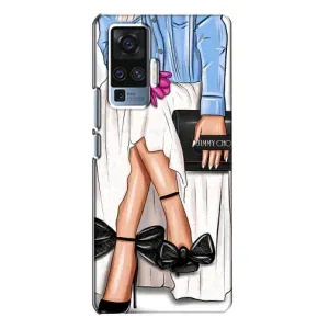Силіконовый Чохол на Vivo X50 Pro з картинкой Модных девушек (Мода)
